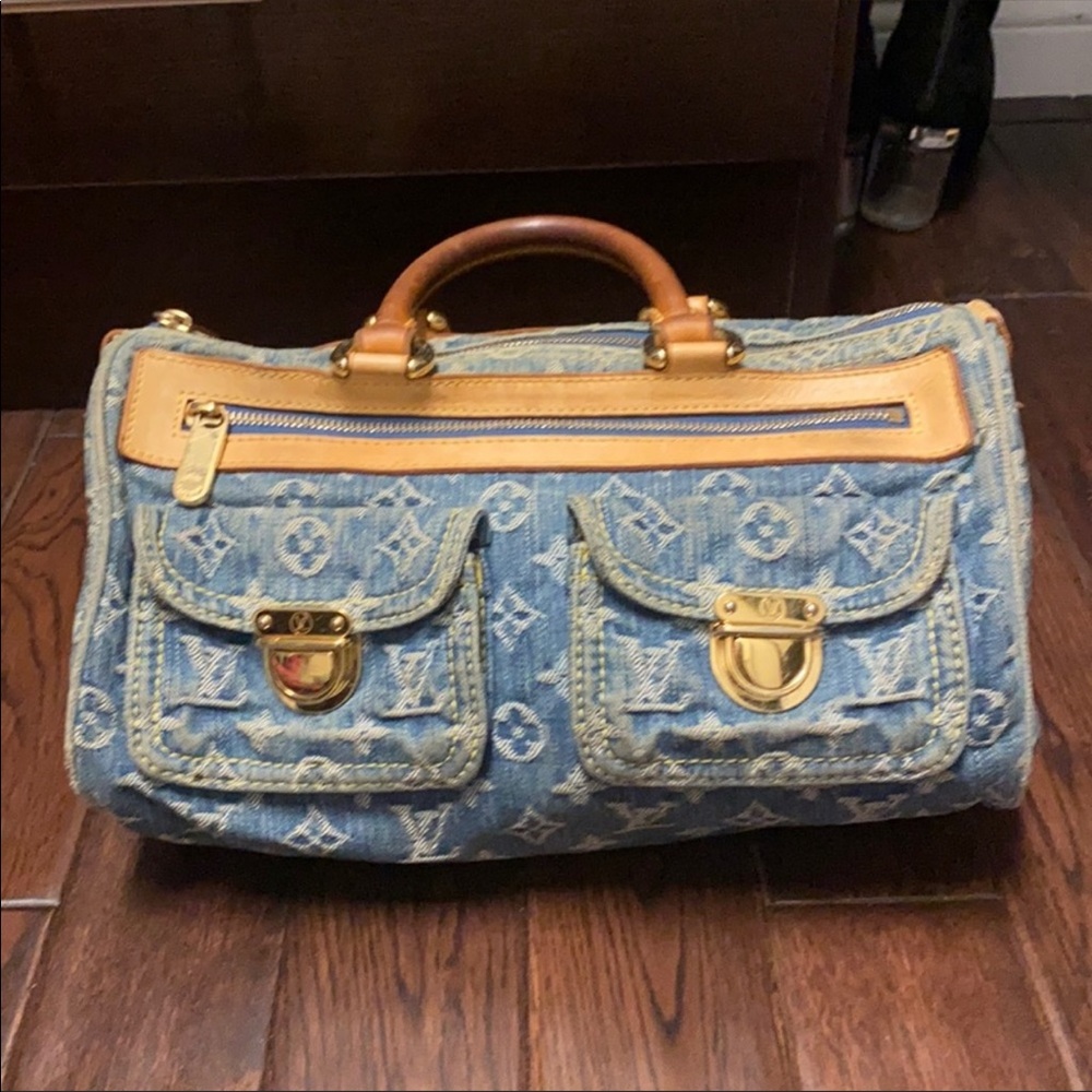 Louis Vuitton Denim Neo Speedy bag.